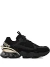 Plein Sport Runner Ps Thunder Mix Sneakers In Black