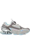 Plein Sport Runner Ps Thunder Mix Sneakers In Neutral