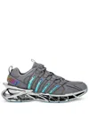 Plein Sport Runner Sneakers In Grey