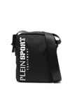Plein Sport Santa Monica Crossbody Bag In Black