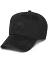 Plein Sport Scratch Baseball Cap In Black