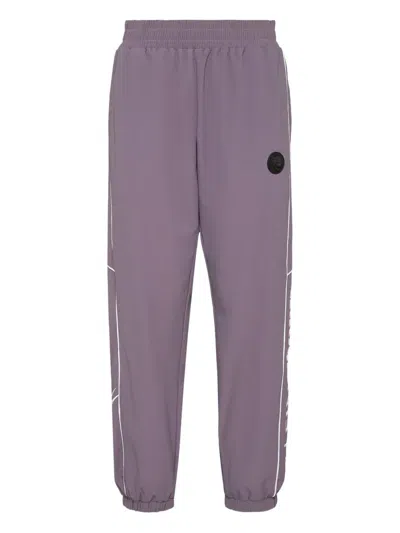 PLEIN SPORT SCRATCH TRACK PANTS