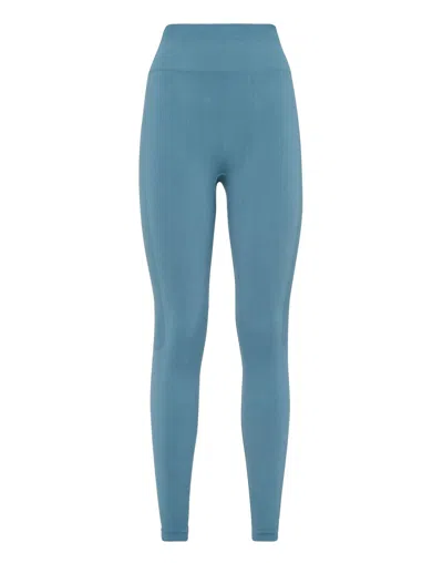 Plein Sport Seamless Sport Leggings Logo In Multi