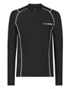 Plein Sport Second Skin Dry-fit T-shirt Round Neck Ls Scratch