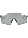 Plein Sport Shield-frame Tinted Sunglasses In Weiss
