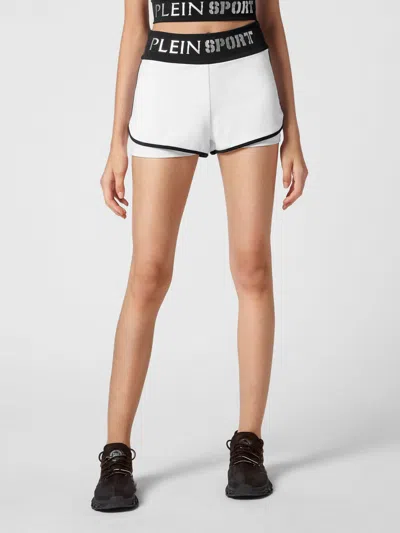 Plein Sport Shorts Woman Color White