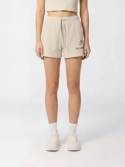 Plein Sport Shorts Woman In Neutral