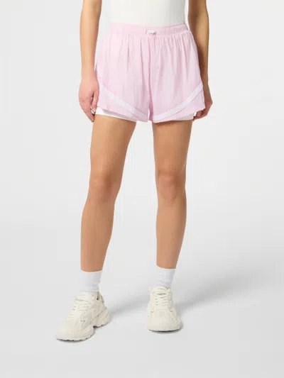 Plein Sport Shorts Woman In Pink