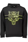 Plein Sport Black Cotton Men Sweater In Black
