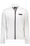 PLEIN SPORT SLEEK ZIP SWEATSHIRT WITH CONTRASTING MEN'S ACCENTS