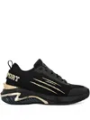 Plein Sport Speed -x Mesh Sneakers In Black