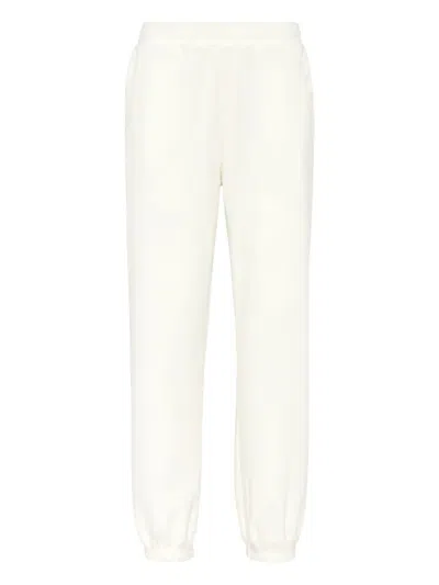Plein Sport Sponge Jogger Pants In White