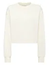 Plein Sport Sponge Round Neck Sweatshirt In White