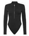 Plein Sport Sport Body Suit Ls In Black