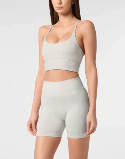 Plein Sport Sport Bra Women In White