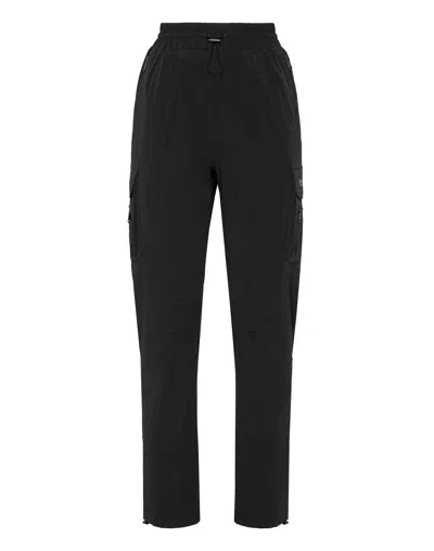Plein Sport Sport Trousers In Black