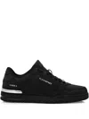 Plein Sport Suede Sneakers In Black