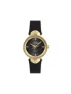 Plein Sport Womens Supernova Two Hand Quartz Black Silicone 34mm In Black
