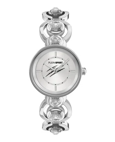 Plein Sport Supernova Bracelet Watch In Silver
