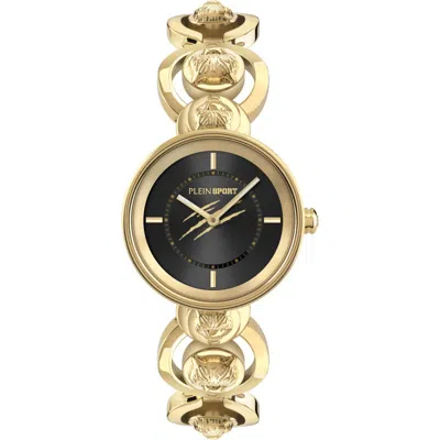 Plein Sport Supernova Charm Bracelet Watch, 34mm In Gold