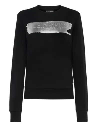 Plein Sport Sweatshirt Ls In Black