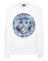 Plein Sport Tiger-print Camouflage Sweatshirt In Multi
