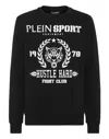Plein Sport Logo-print Cotton-blend Sweatshirt In Multi