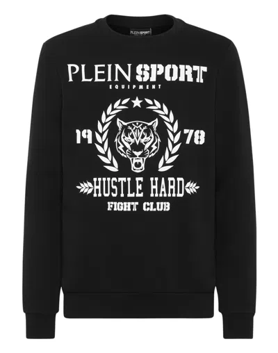 Plein Sport Logo-print Cotton-blend Sweatshirt In Multi