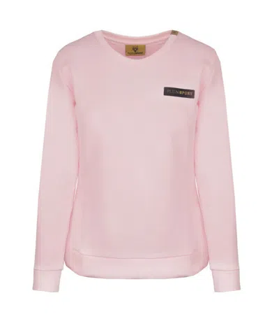 Pre-owned Plein Sport Sweatshirt  Dfpsg70648_pink Gr Xs S M L Xl + Langarm Shirt Hoody Pull In Rosa