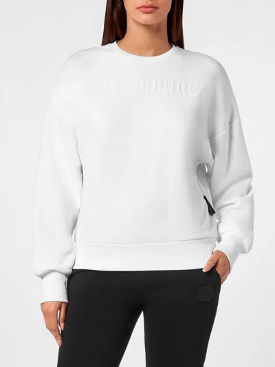 Plein Sport Sweatshirt Woman Color White