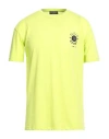 Plein Sport Swim Man T-shirt Lime Green Size Xxl Cotton In Yellow