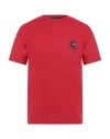 Plein Sport Swim Man T-shirt Red Size Xl Cotton In Multi