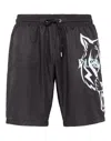 Plein Sport Tiger-print Swim Shorts In Multi
