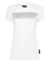 Plein Sport T-shirt Round Neck Sexy Pure Fit In White