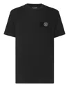 Plein Sport T-shirt Round Neck Ss Tiger Crest Edition In Multi