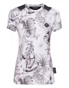 Plein Sport T-shirt Round Neck Ss In Multi