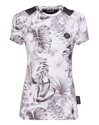 Plein Sport T-shirt Round Neck Ss In Multi