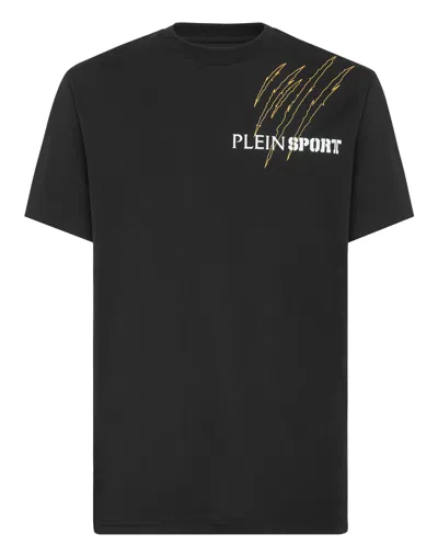 Plein Sport Scratch Logo-print T-shirt In Multi