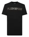 Plein Sport T-shirt Round Neck Ss Tiger In Black