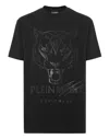 Plein Sport T-shirt Round Neck Ss Tiger In Multi