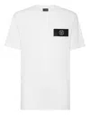 Plein Sport T-shirt Round Neck Ss Global Express Edition In White