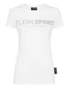 Plein Sport T-shirt Round Neck Ss In White