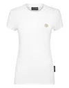 Plein Sport T-shirt Round Neck Ss In White