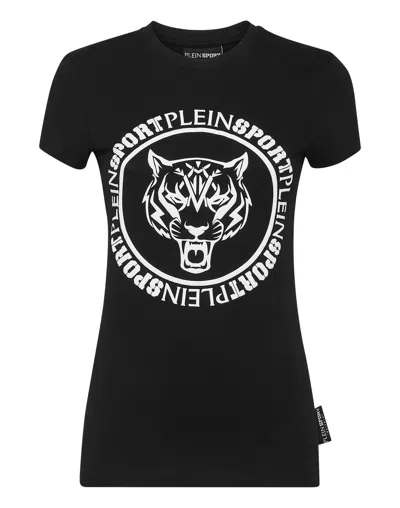 Plein Sport T-shirt Sexy Pure In Black