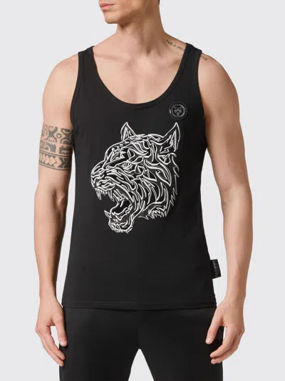 Plein Sport Tank Top Men Color Black