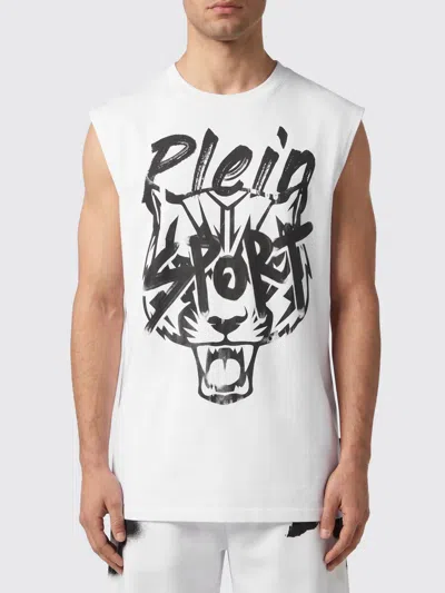Plein Sport Tank Top Men Color White