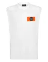 Plein Sport Logo Patch Sleeveless T-shirt In Multi