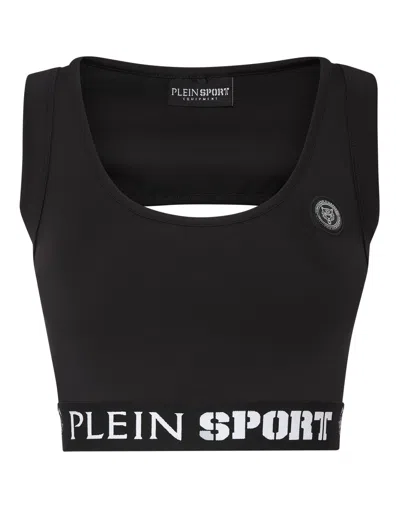Plein Sport Tank Top  In Black