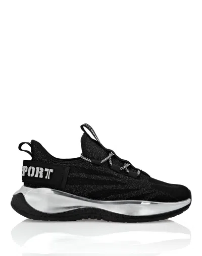 Plein Sport The Iron Tiger Gen.x.02 Sneakers In Black