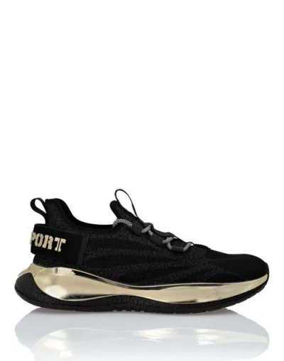 Plein Sport The Iron Tiger Gen.x.02 Unisex In Gold